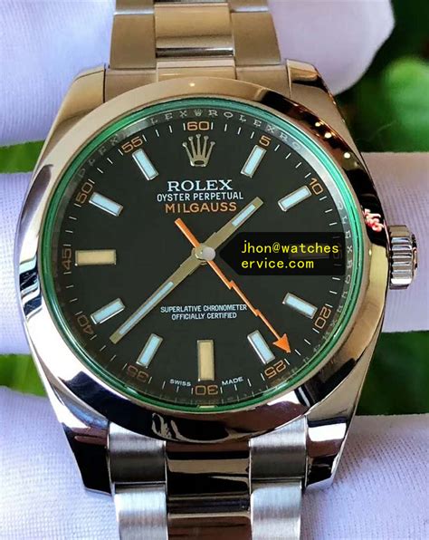 rolex milgauss grün replica